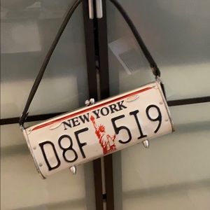 License plate purse (like new)